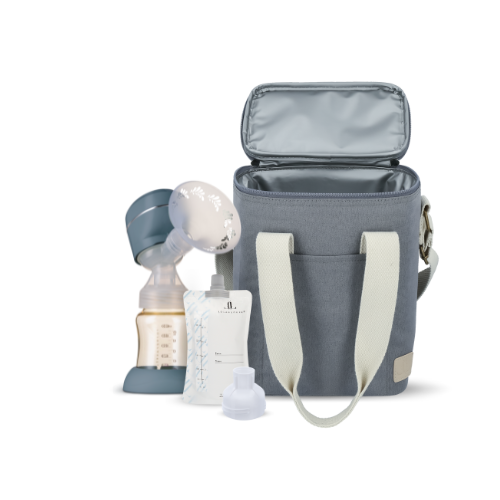 On the Go Breast Pump Set