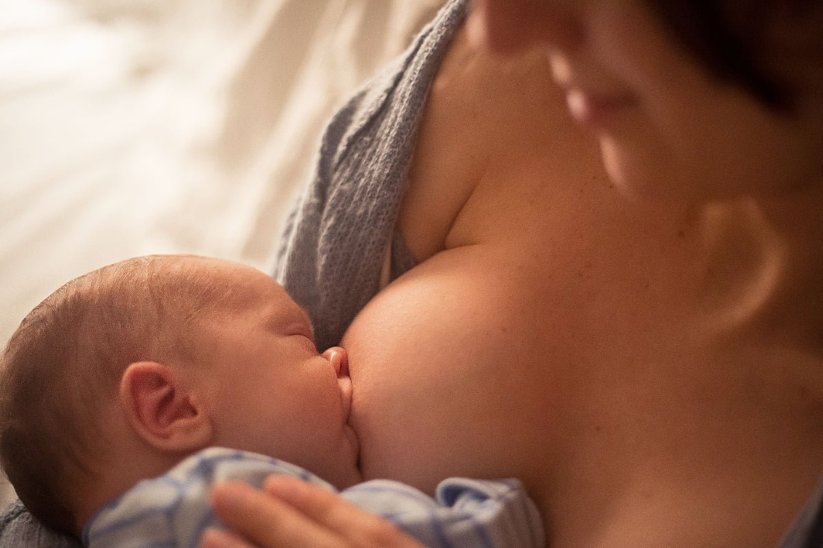 Mother breastfeeding her baby