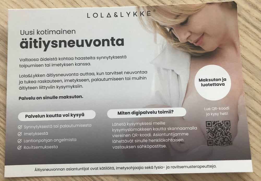 Flyer FI / Äitiysneuvonta