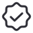 Icon representing validation