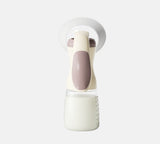 Lola&Lykke Manual Breast Pump on white background, from the back side