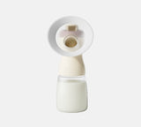 Lola&Lykke Manual Breast Pump on white background, from the front side