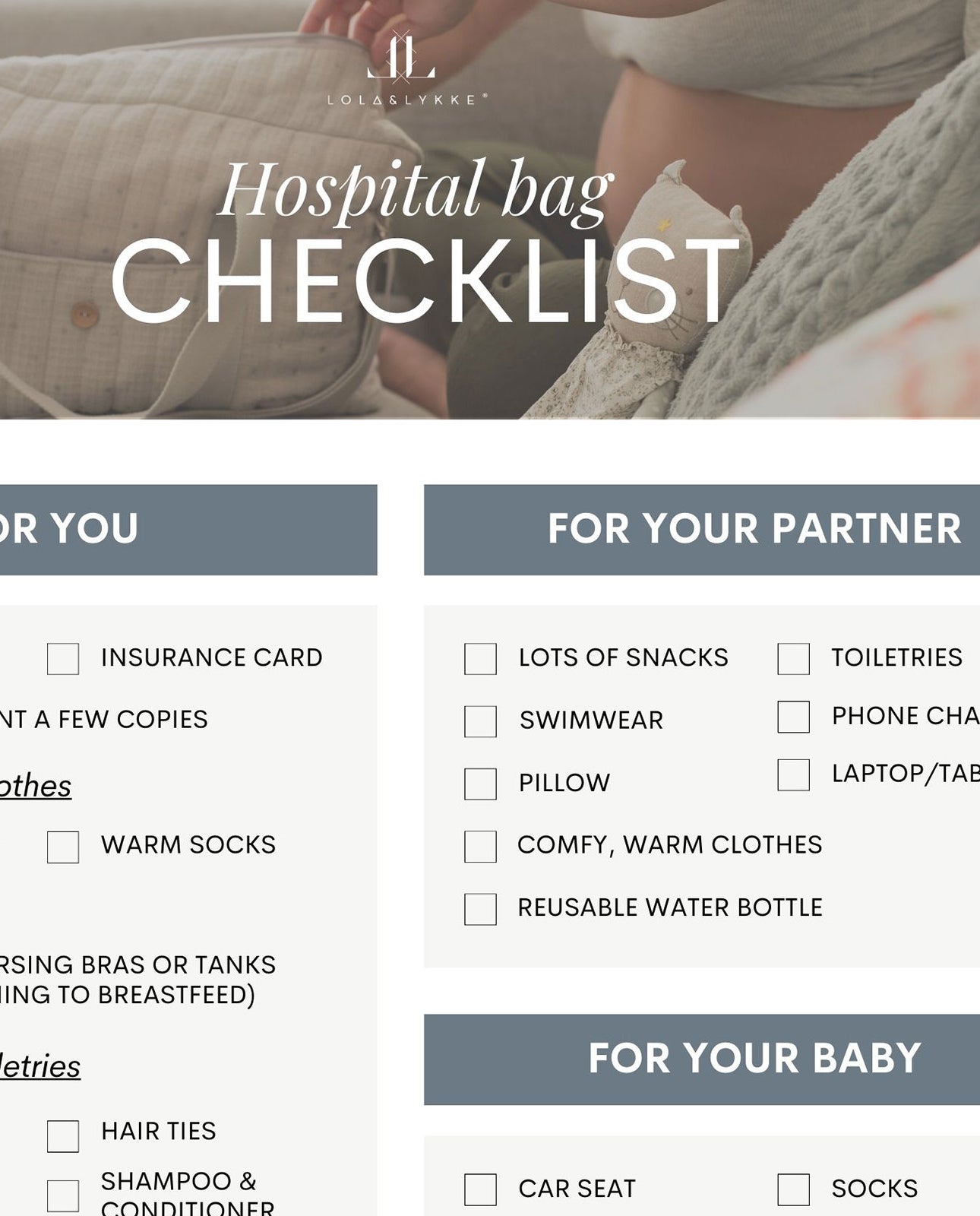 Hospital Checklist